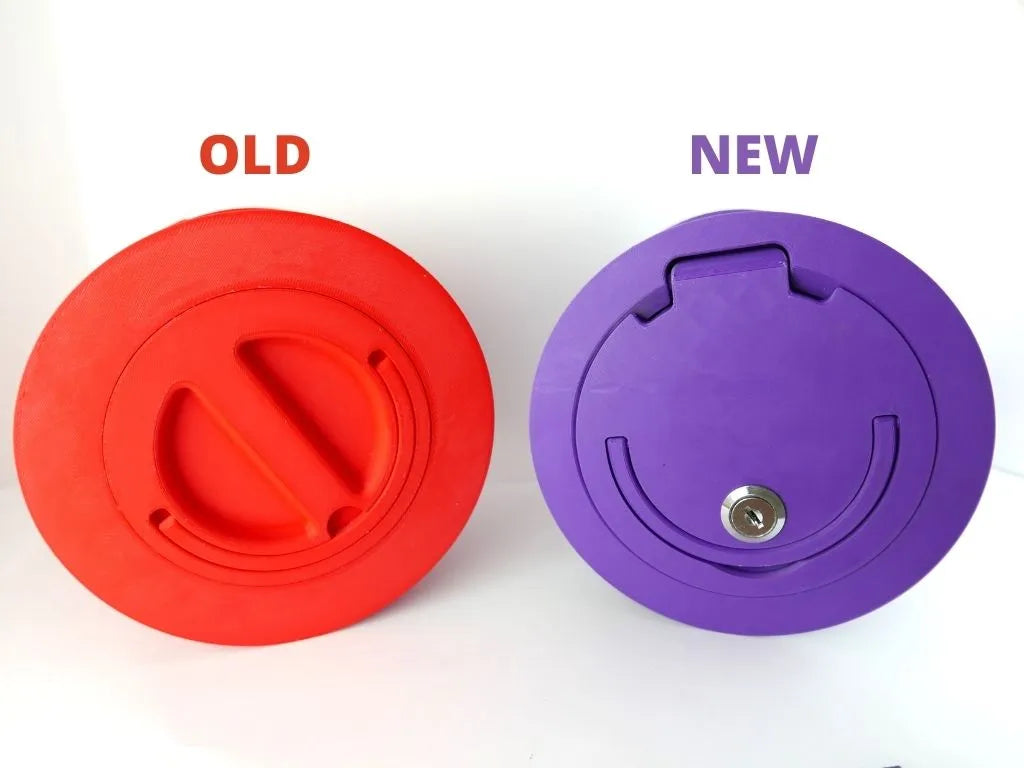 Beach Safe with AirTag Holder | Hidden Sand Safe Anti Theft | Waterproof UV Resistant ASA Container | Travel Security Locker for Valuables