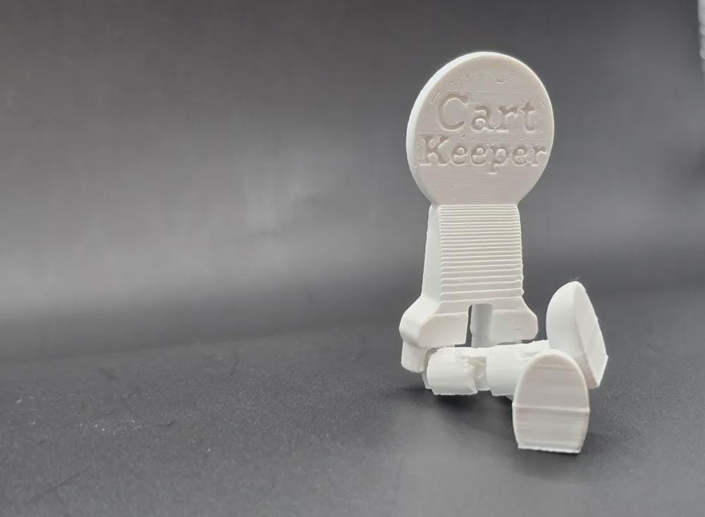 Multi-Pack Cart Coin Quarter Replacement for Shopping Carts  (random colors)