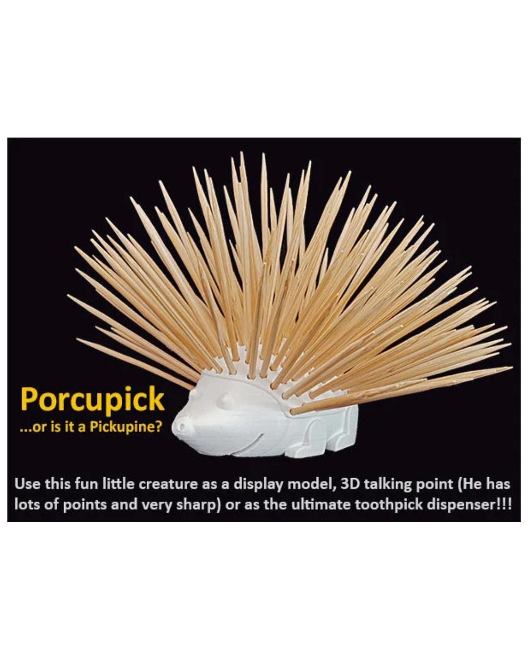Porcupick Toothpick Holder