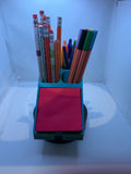 Hidden Money Sticky Note Holder | Secret Cash Compartment | Desk Organizer