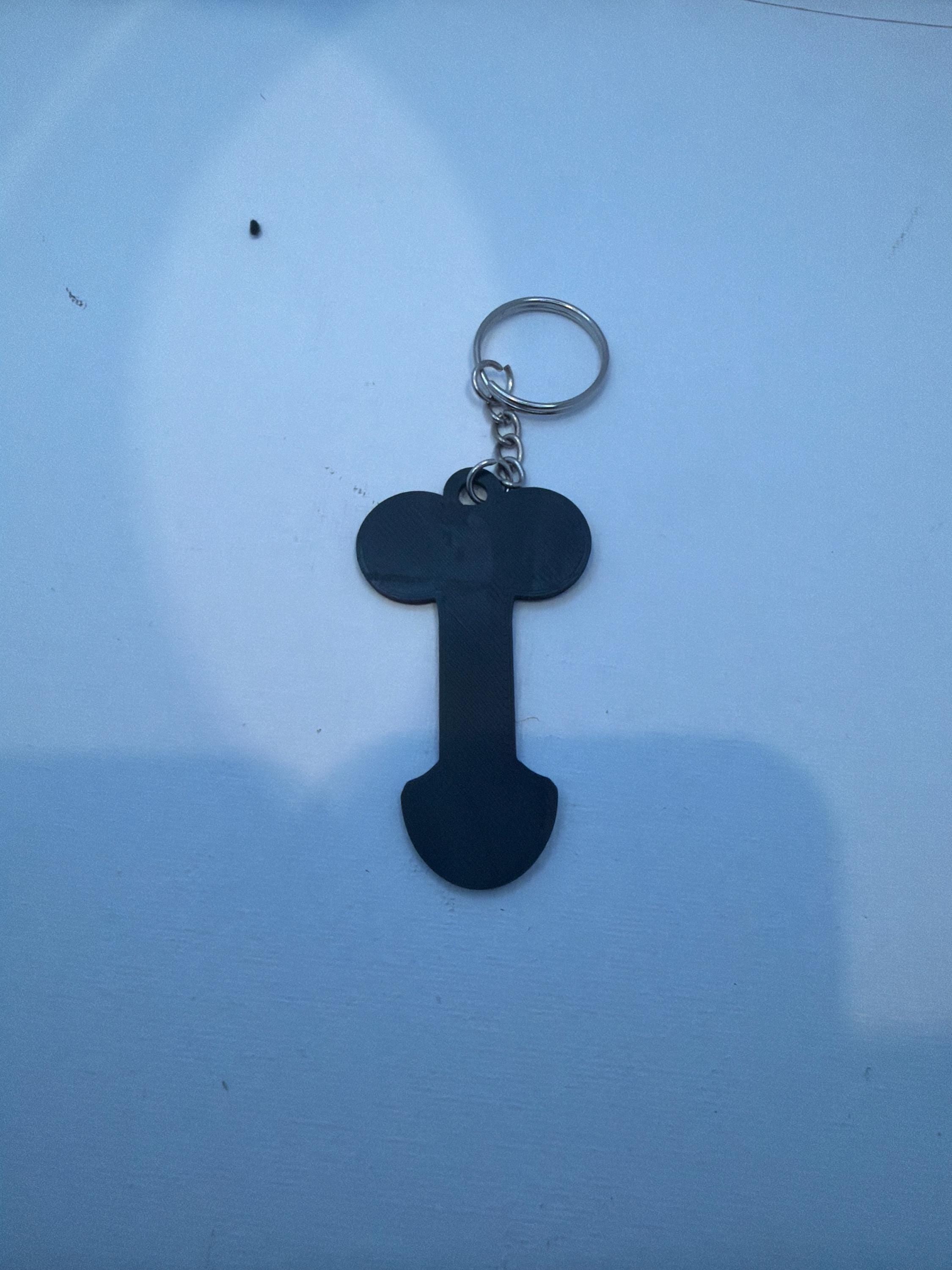 3 Pack 3d printed Little Willy Cart Coin Keychain