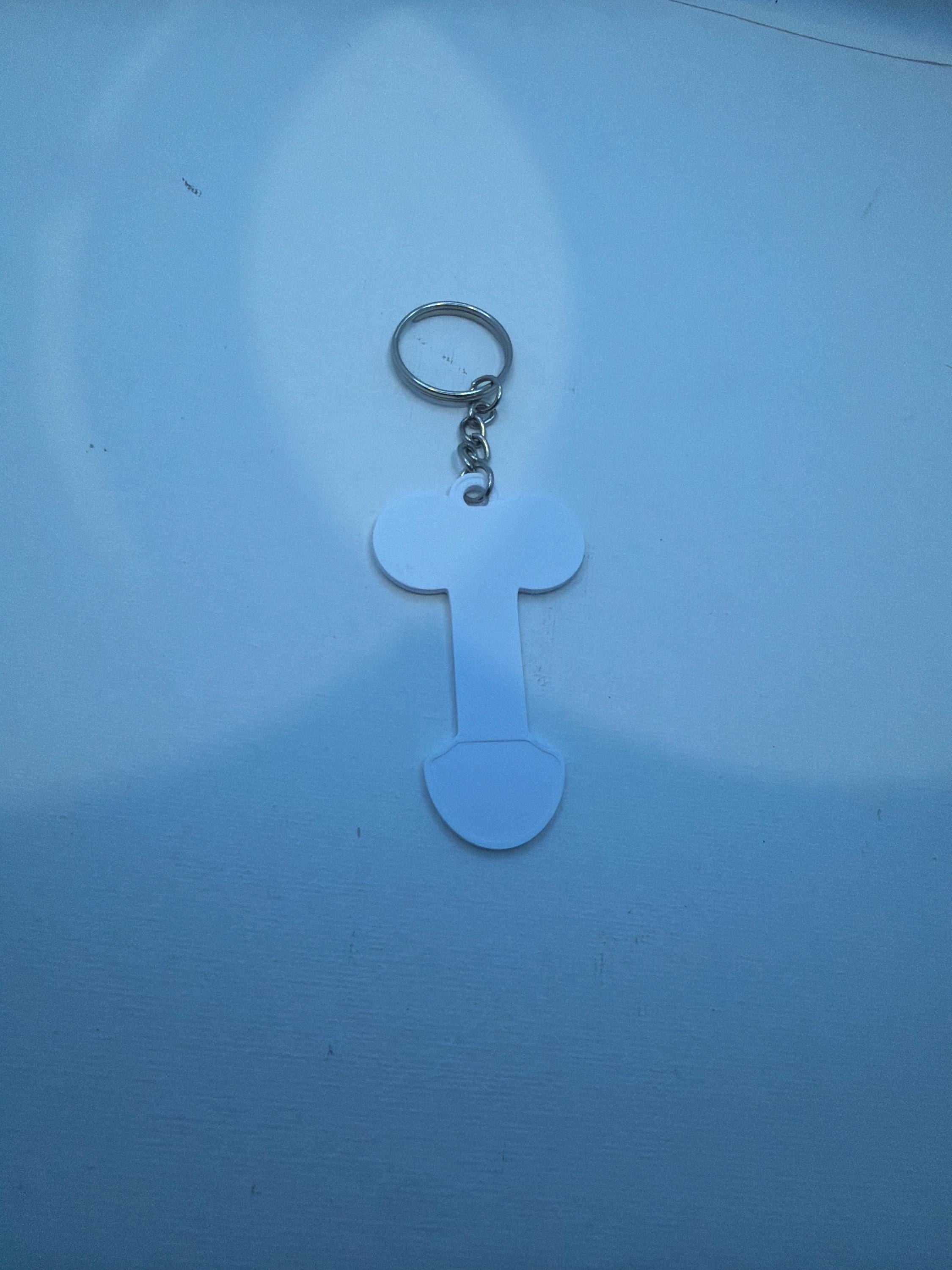 3 Pack 3d printed Little Willy Cart Coin Keychain