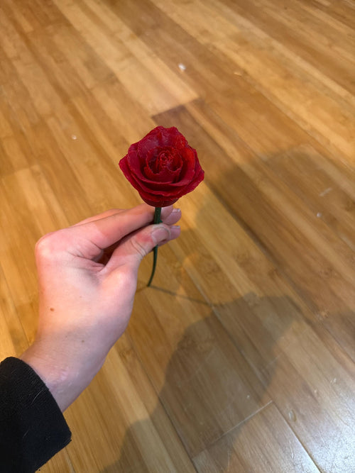 3D Printed  5-flower Rose Bouquet